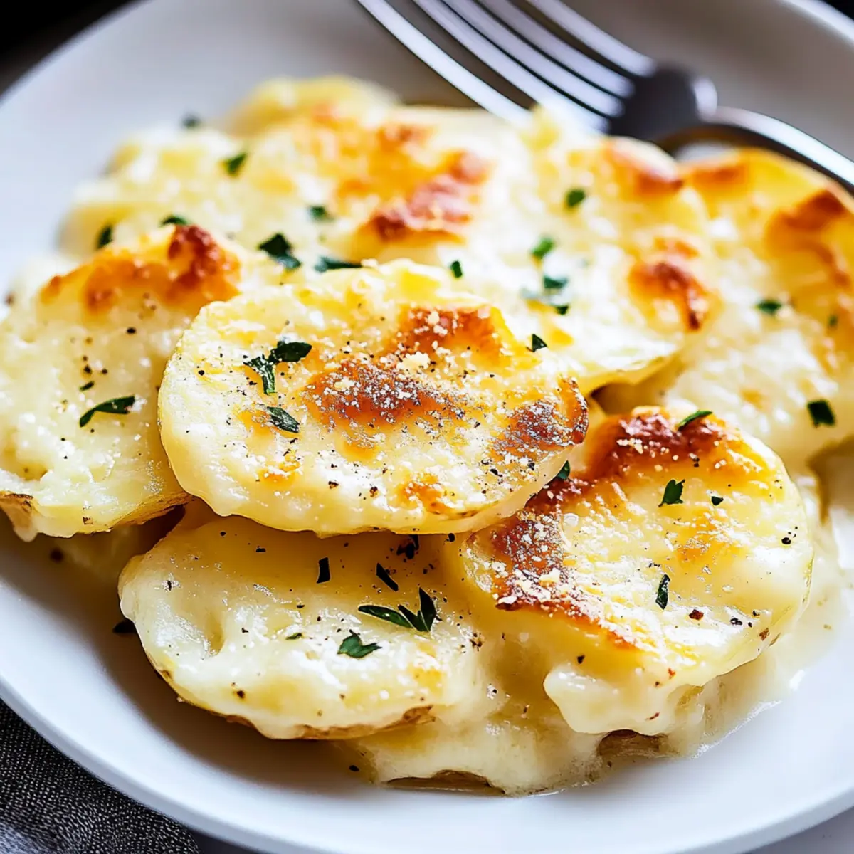 Garlic Parmesan Scalloped Potatoes for Irresistible Comfort Food