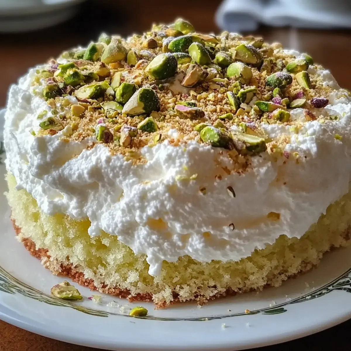 Delicious Lemon Pistachio Ricotta Cloud Cake Recipe to Try