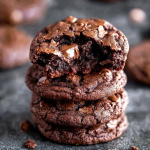 Chewy & Fudgy Brownie Mix Cookies