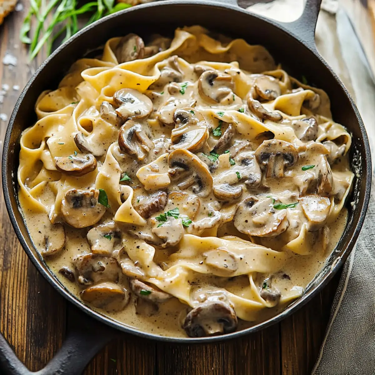 Best Mushroom Stroganoff Recipe