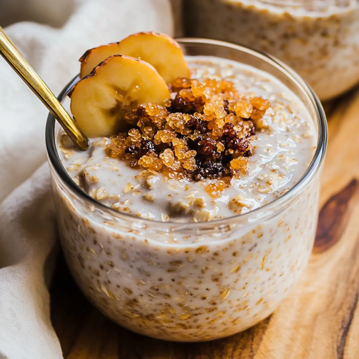 Delicious Maple Brown Sugar Overnight Oats Recipe for Breakfast
