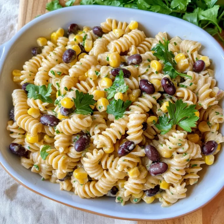 Black Bean and Corn Pasta Salad