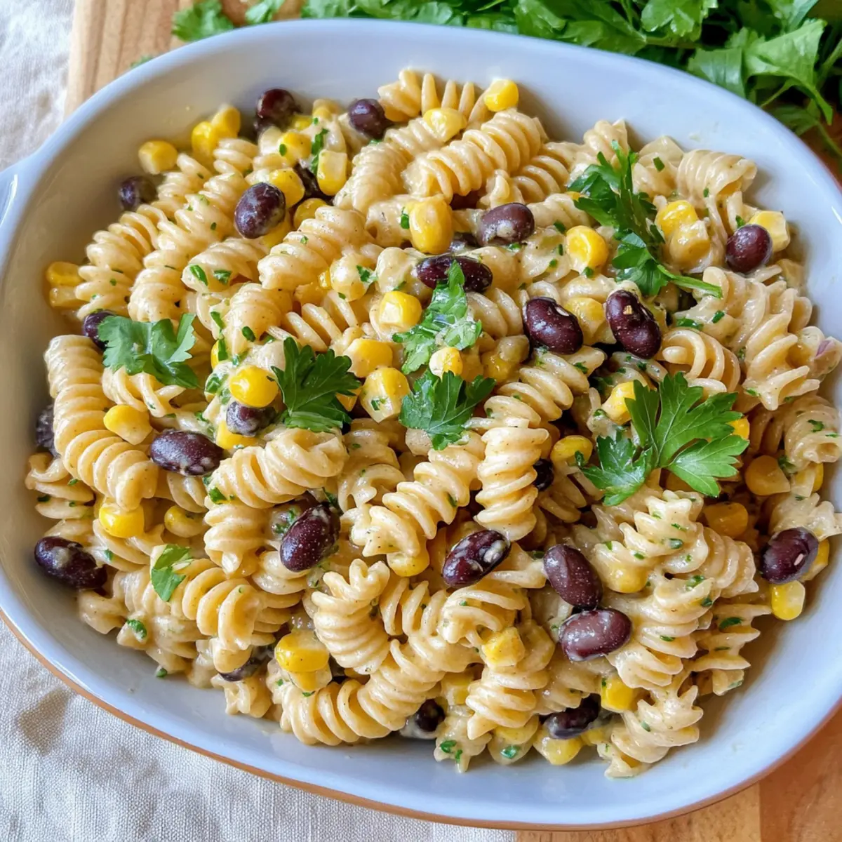 Black Bean and Corn Pasta Salad