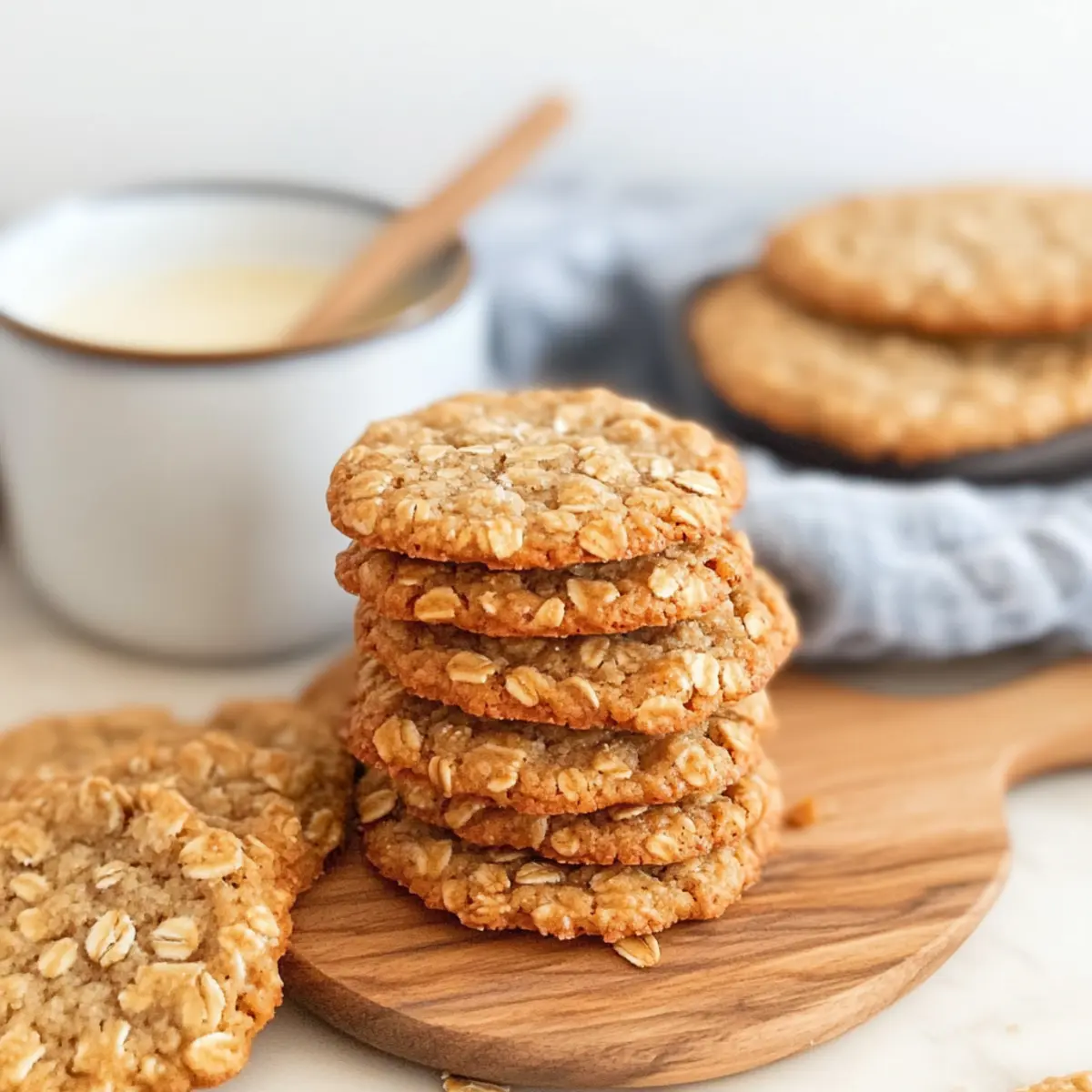 Honey Oatmeal Cookies