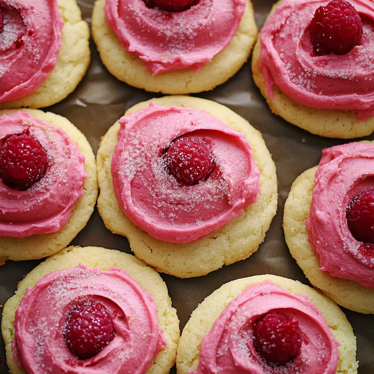 Delicious Lemon Sugar Cookies with Raspberry Buttercream Recipe
