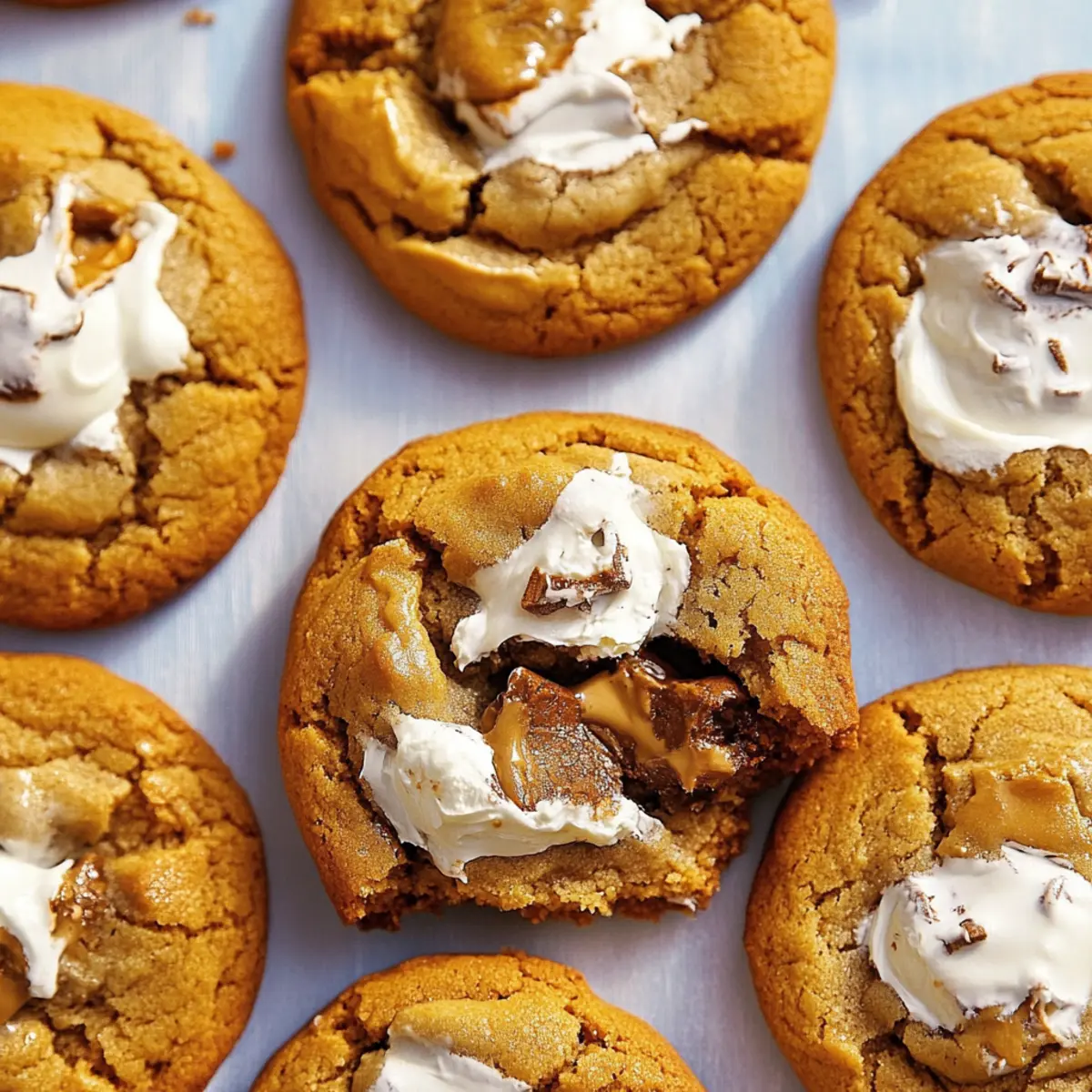 Delicious S'mores-Stuffed Cookies Recipe for Sweet Cravings