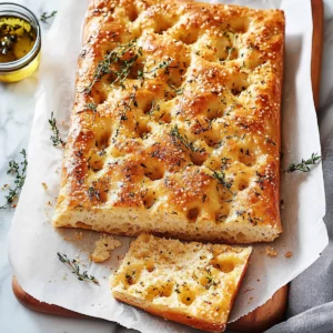 Easy Homemade Focaccia Bread