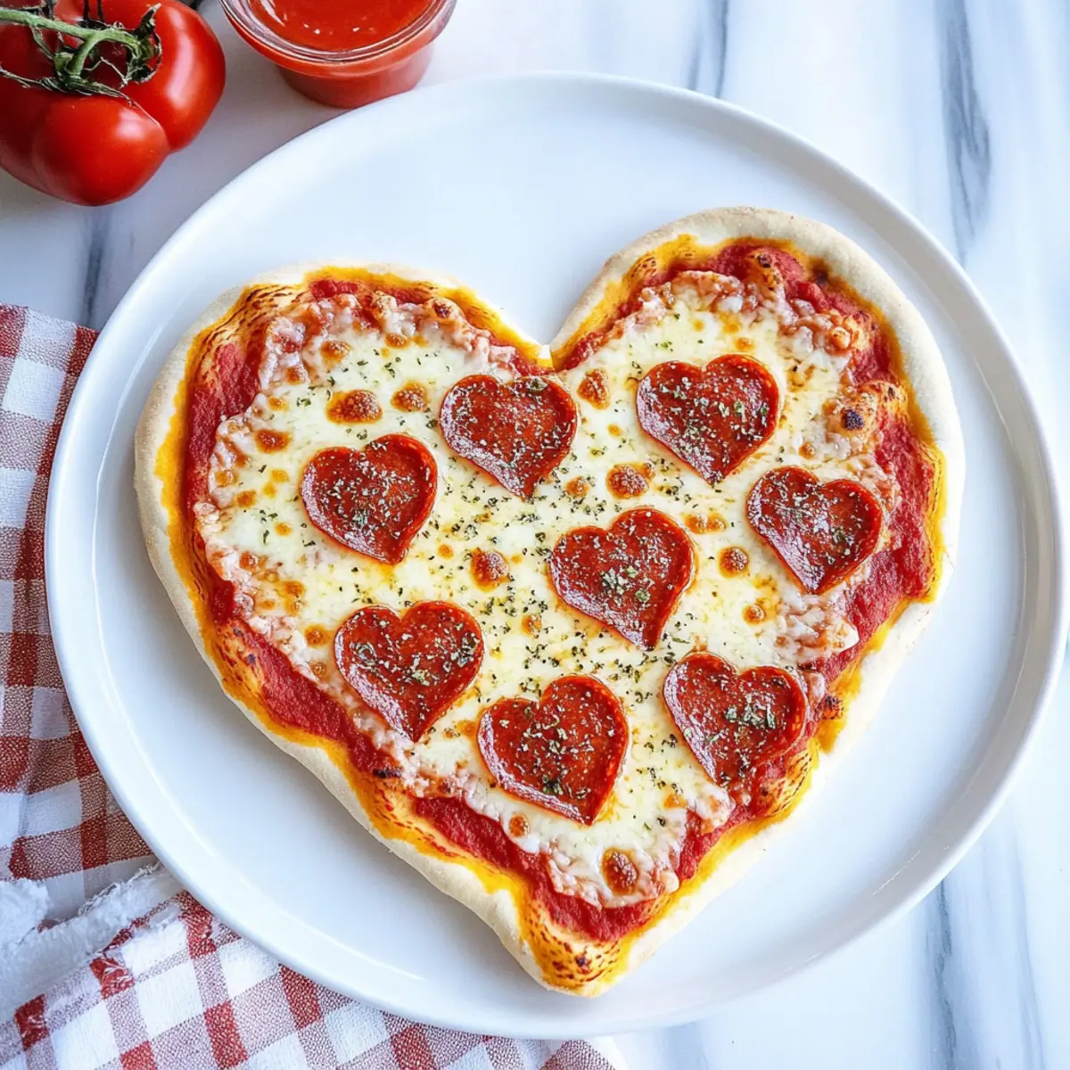 Delicious Heart-Shaped Pizza Recipe for Your Special Occasion