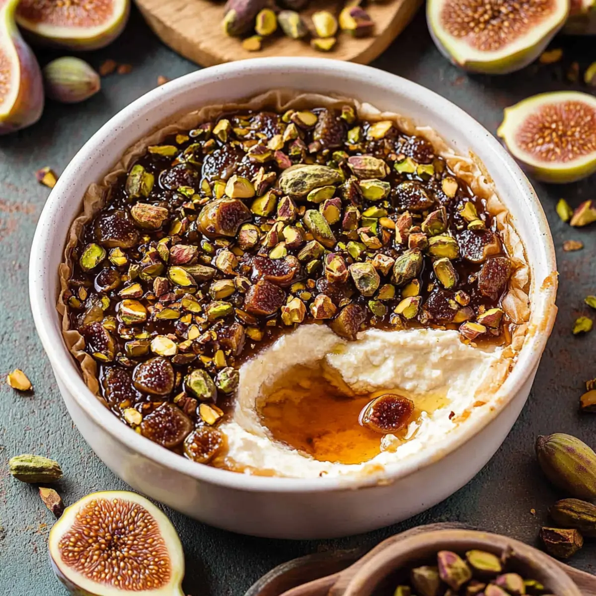 Delicious Boursin Fig Hot Honey Pistachio Dip Recipe in 10 Minutes