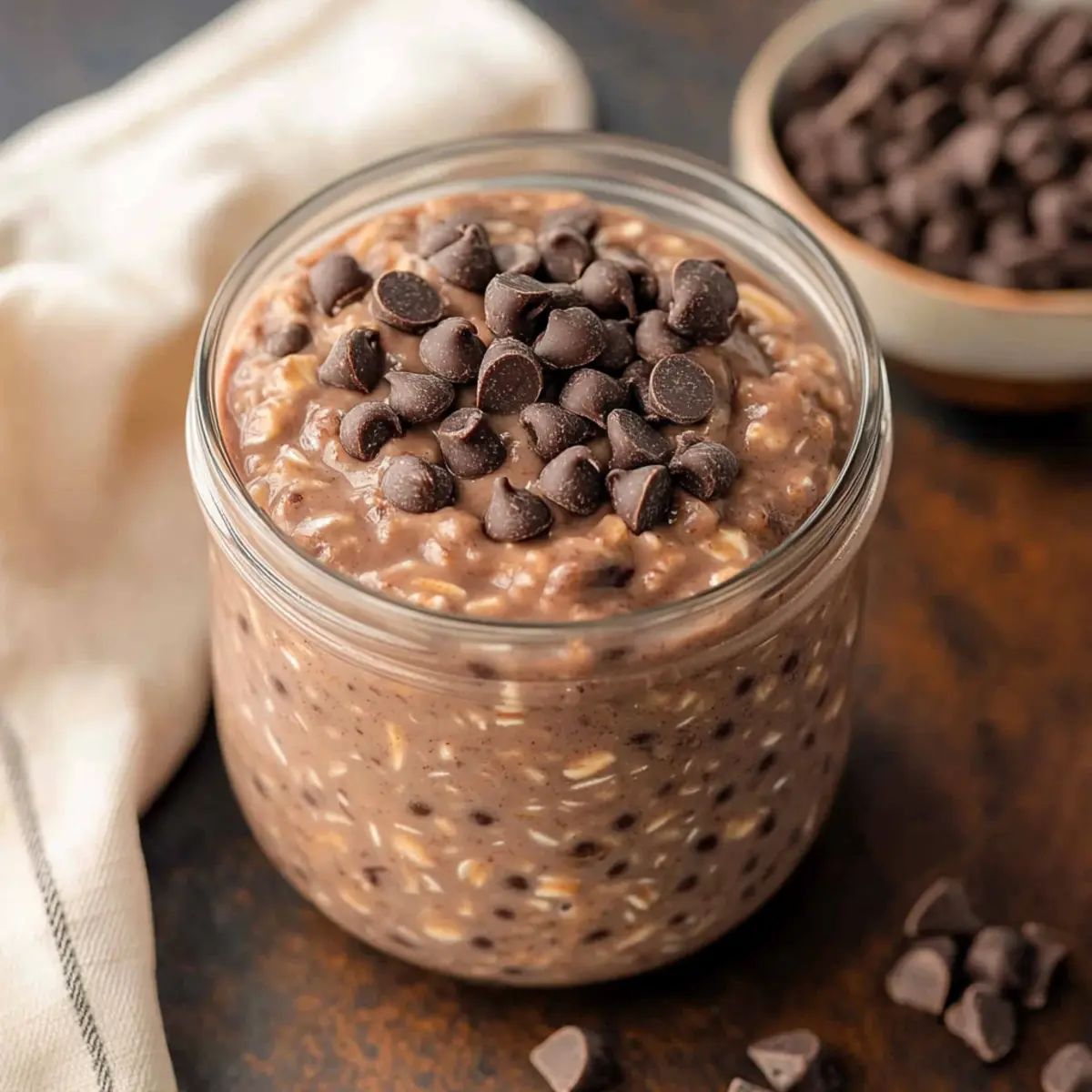 High Protein Chocolate Overnight Oats Recipe for a Healthy Breakfast