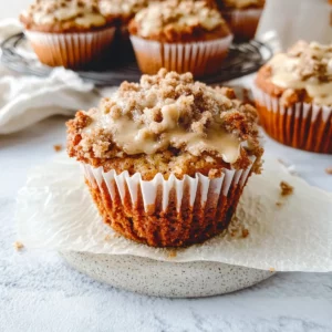 Pumpkin Cinnamon Streusel Muffins