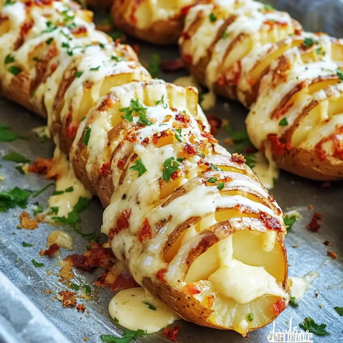 The BEST Loaded Hasselback Potatoes That Will Impress Everyone