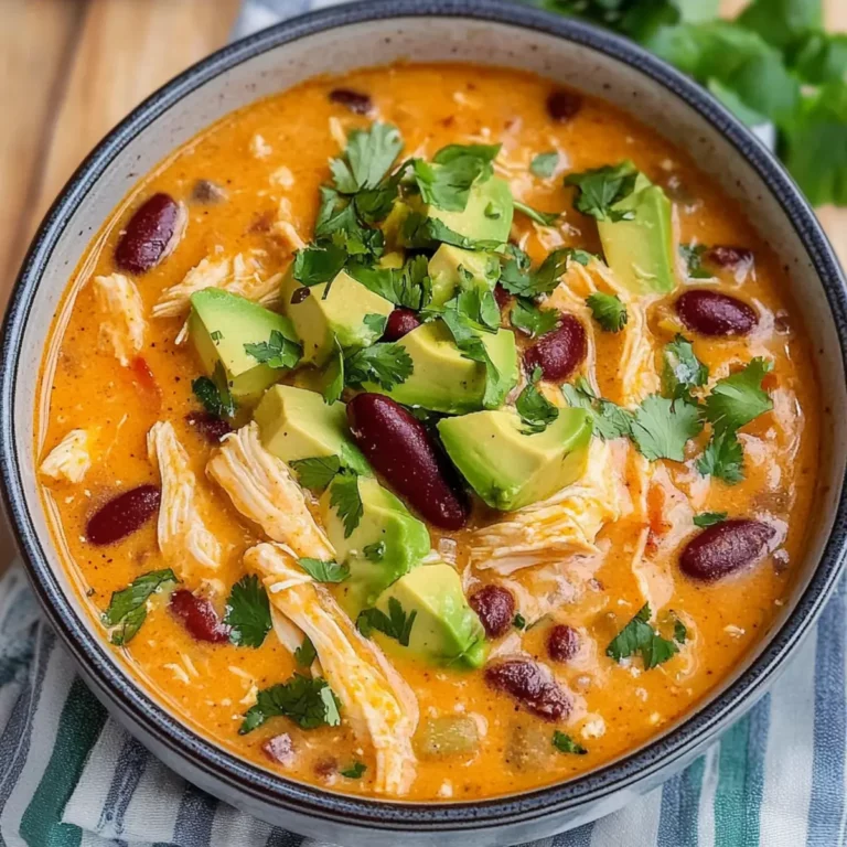 Creamy Chicken Enchiladda Soup