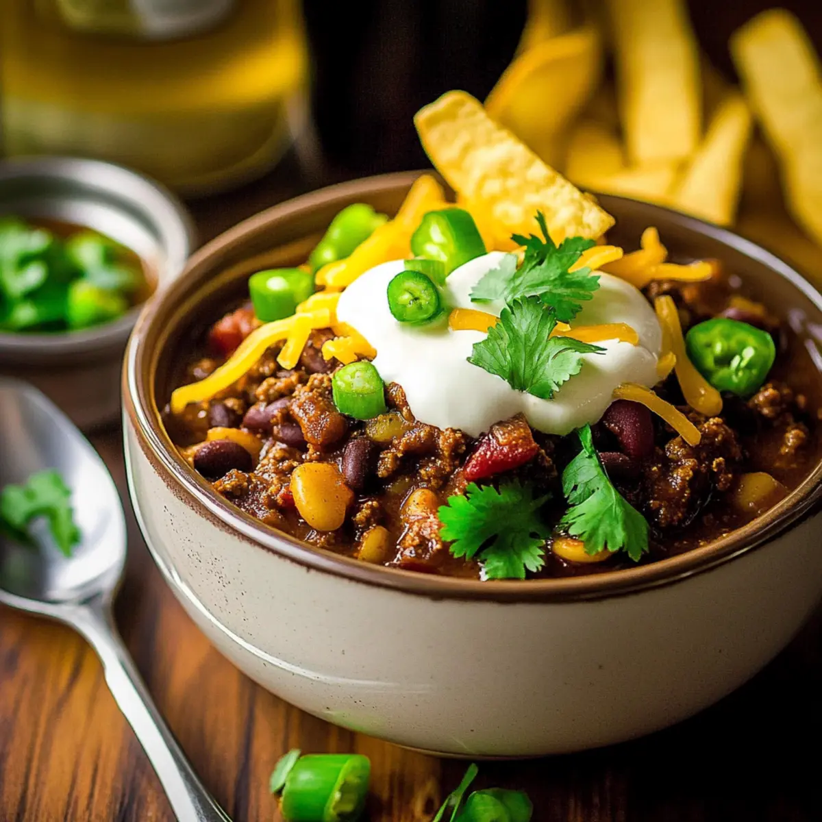 Authentic Texas Chili Recipe with Tender Beef and Rich Flavors