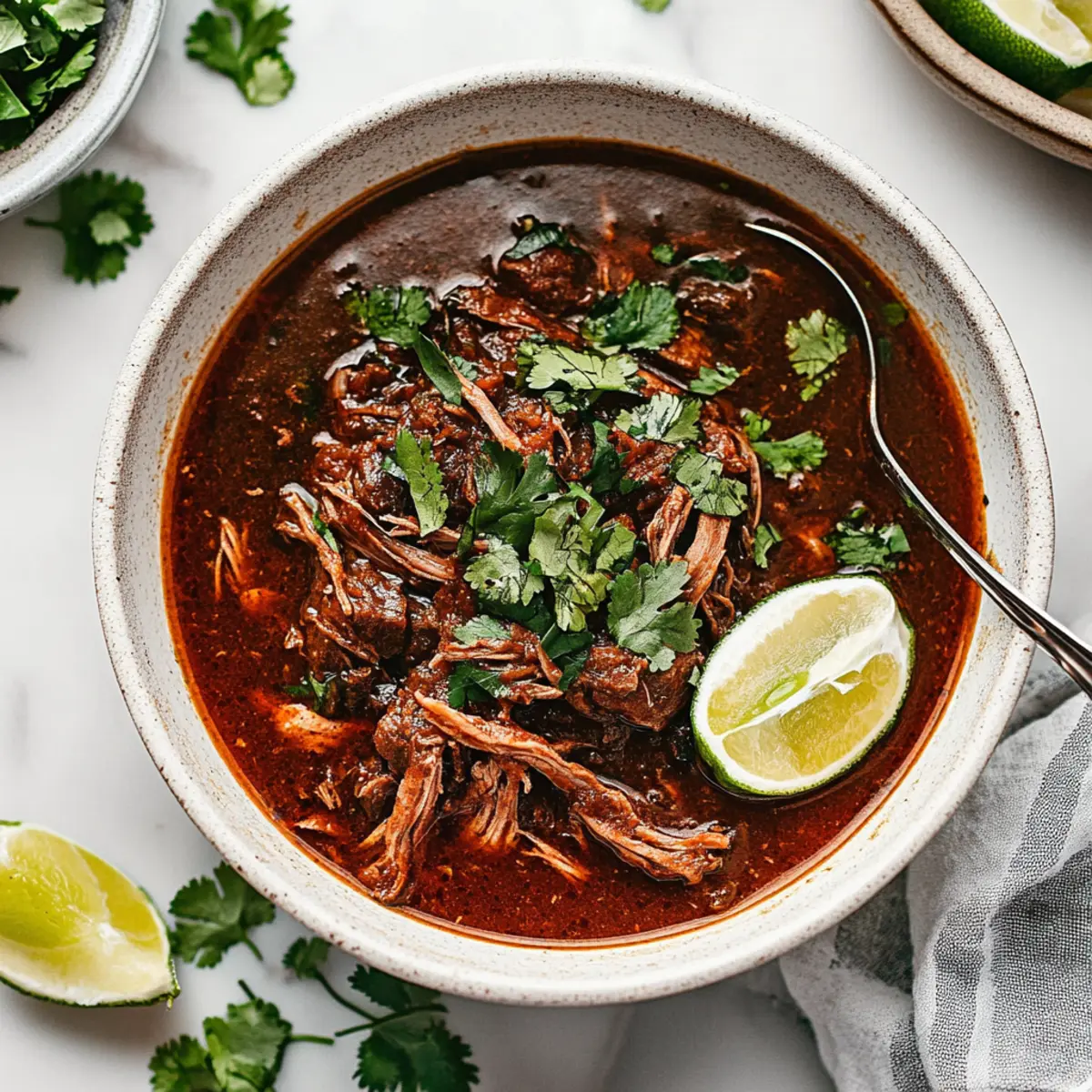 Delicious Slow Cooker Beef Birria Recipe for Authentic Flavor