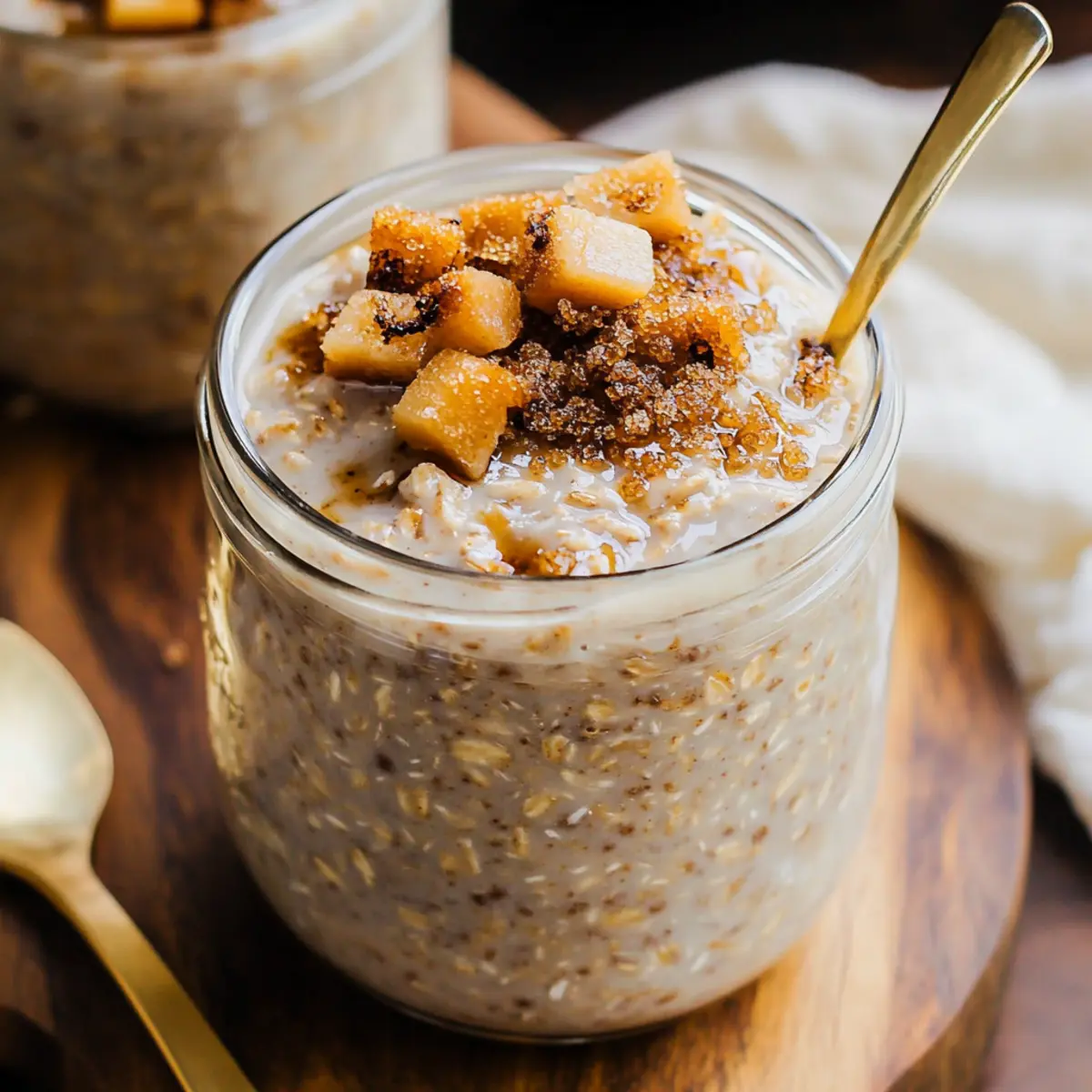 Delicious Maple Brown Sugar Overnight Oats Recipe for Breakfast