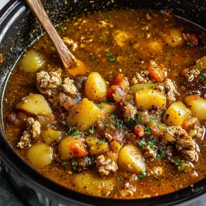 Crockpot Green Chili Stew