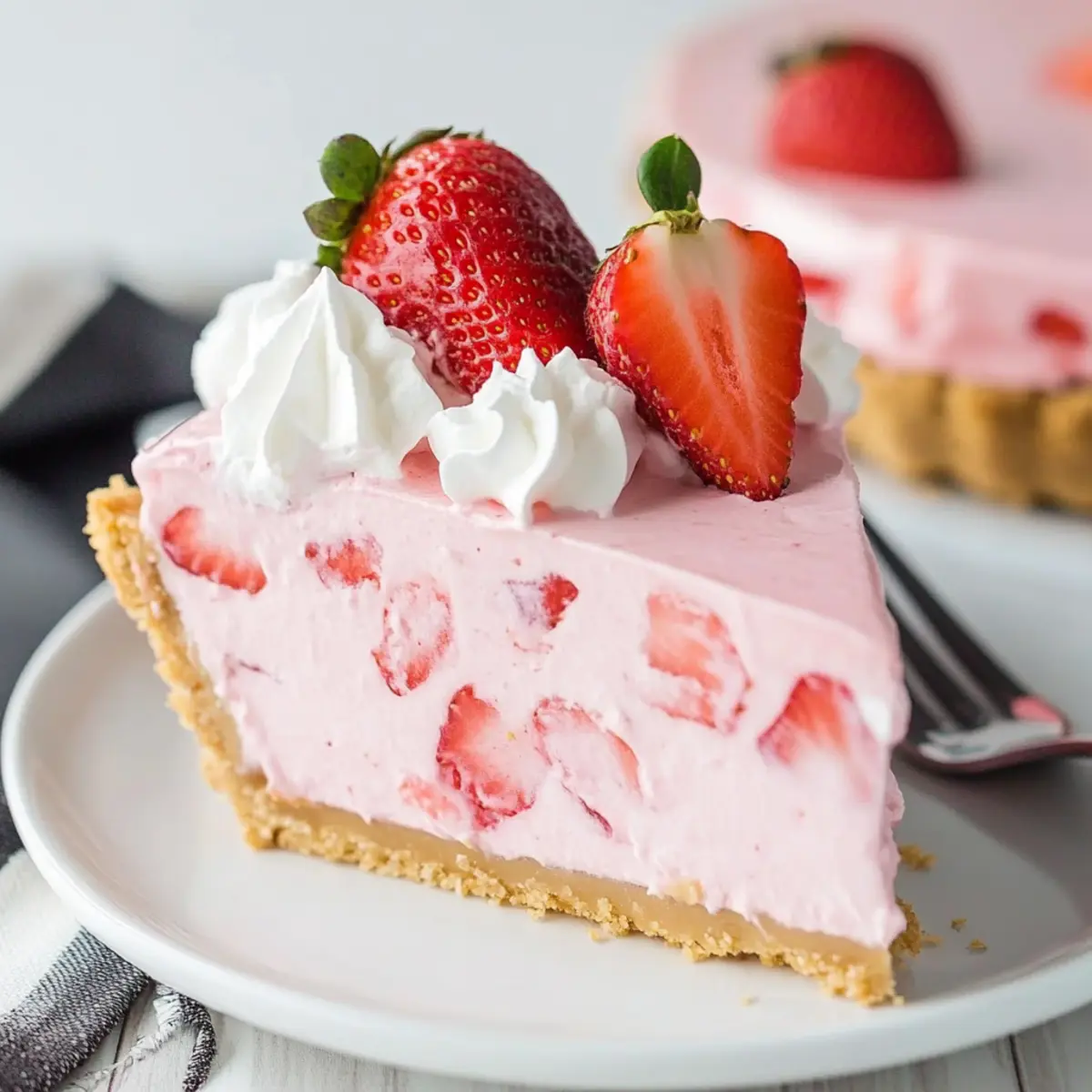 Delicious No-Bake Strawberry Cream Pie Recipe for Summer Treats