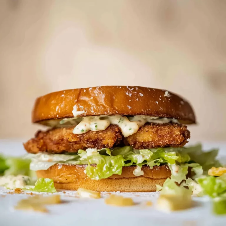 Crispy Chicken Caesar Sandwich