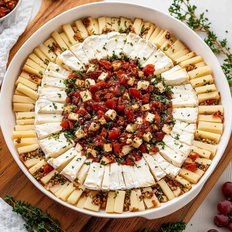 Holiday Marinated Cheese Platter