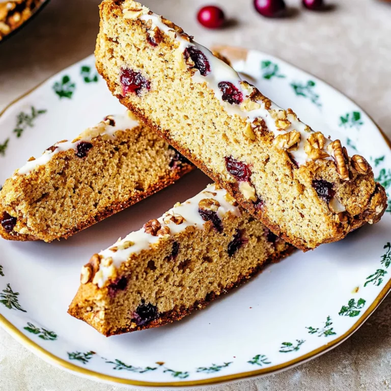 Elevate Your Coffee Break with Cranberry Walnut Biscotti