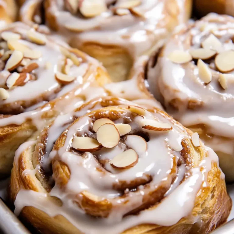 Almond Croissant Cinnamon Rolls