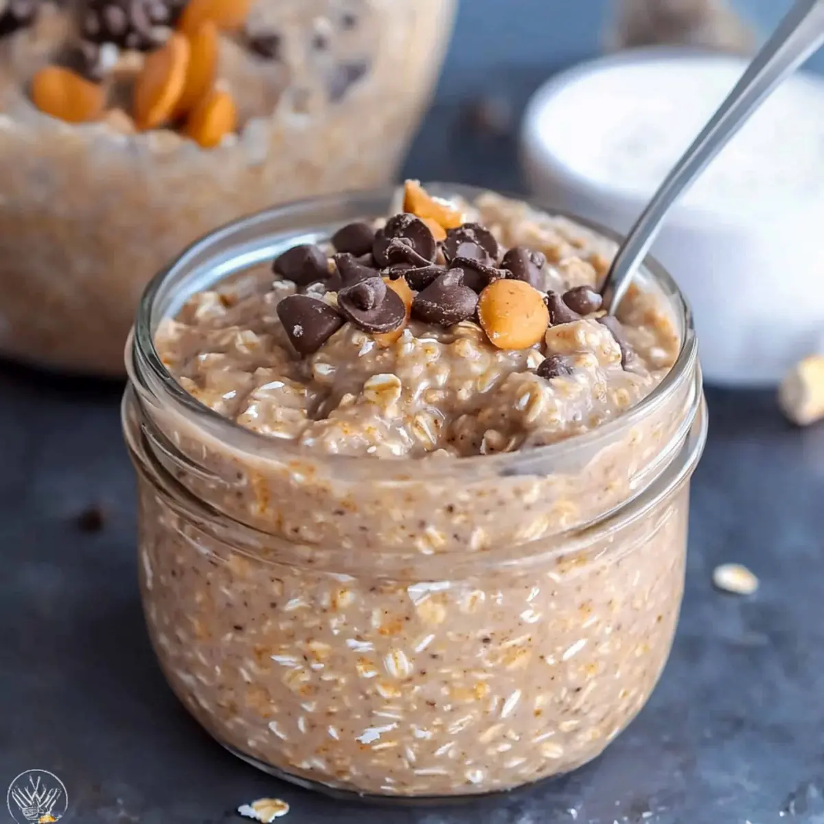 Delicious No Bake Cookie Overnight Oats Ready in 5 Minutes