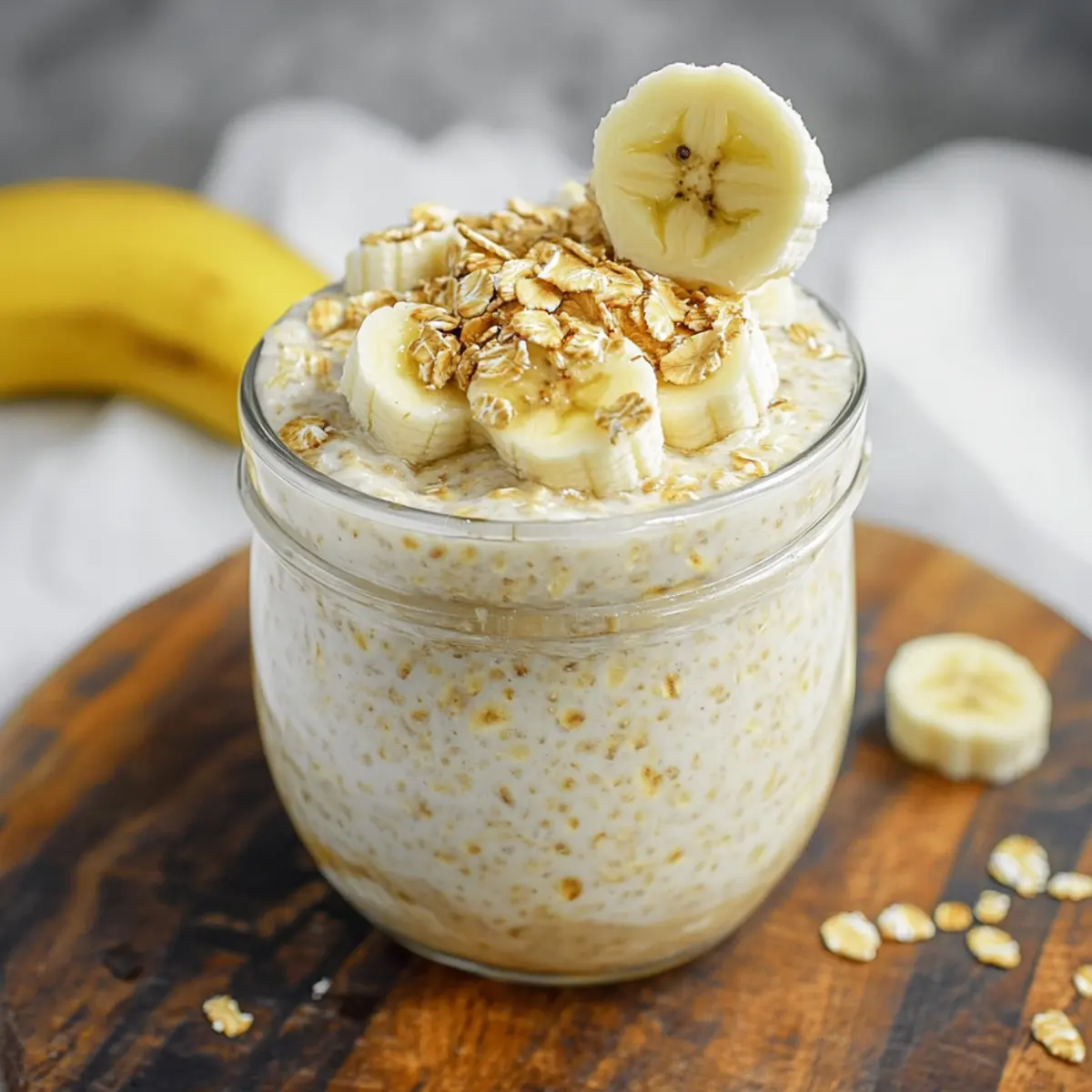 Delicious Banana Cream Pie Overnight Oats for a Creamy Breakfast