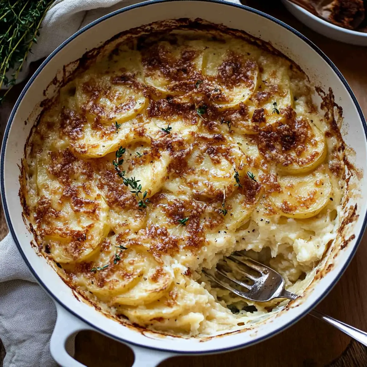 Gruyere Scalloped Potatoes