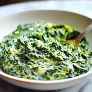 Creamed Spinach
