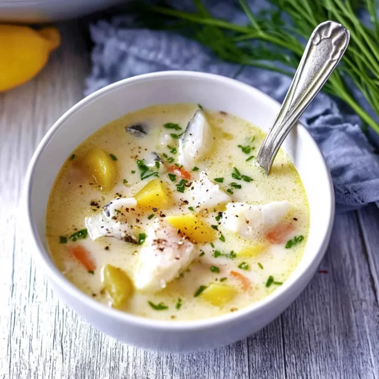 Easy Fish Chowder