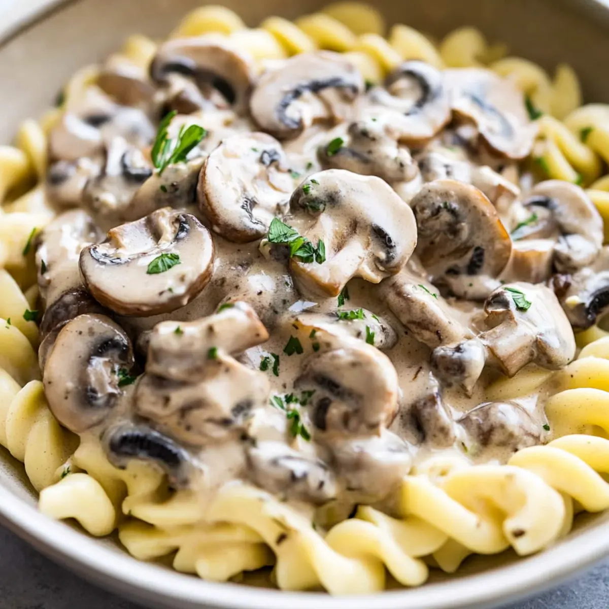 The Best Vegan Mushroom Stroganoff