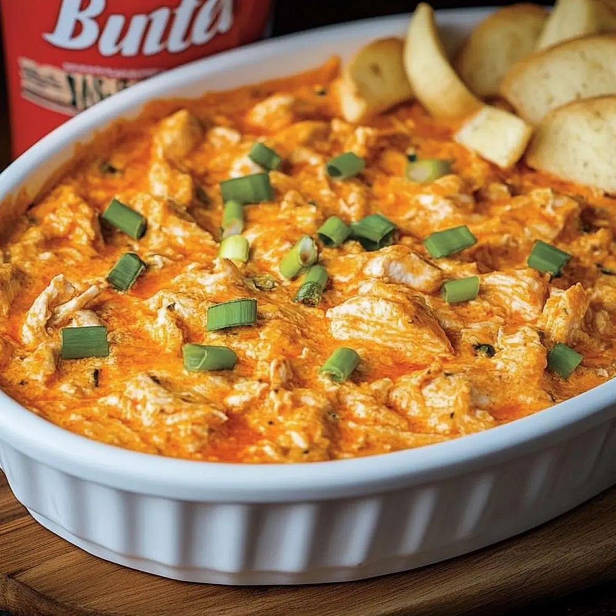 Ultimate Buffalo Chicken Dip with Franks Buffalo Sauce Recipe