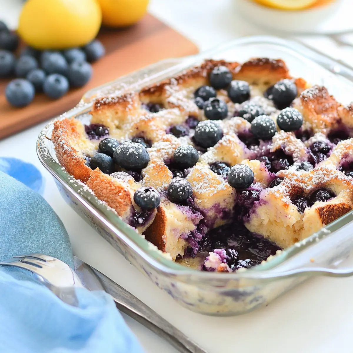Delicious Blueberry Lemon French Toast Casserole Recipe to Try
