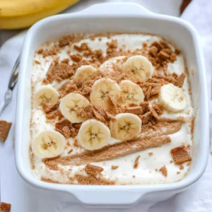 Biscoff Banana Pudding