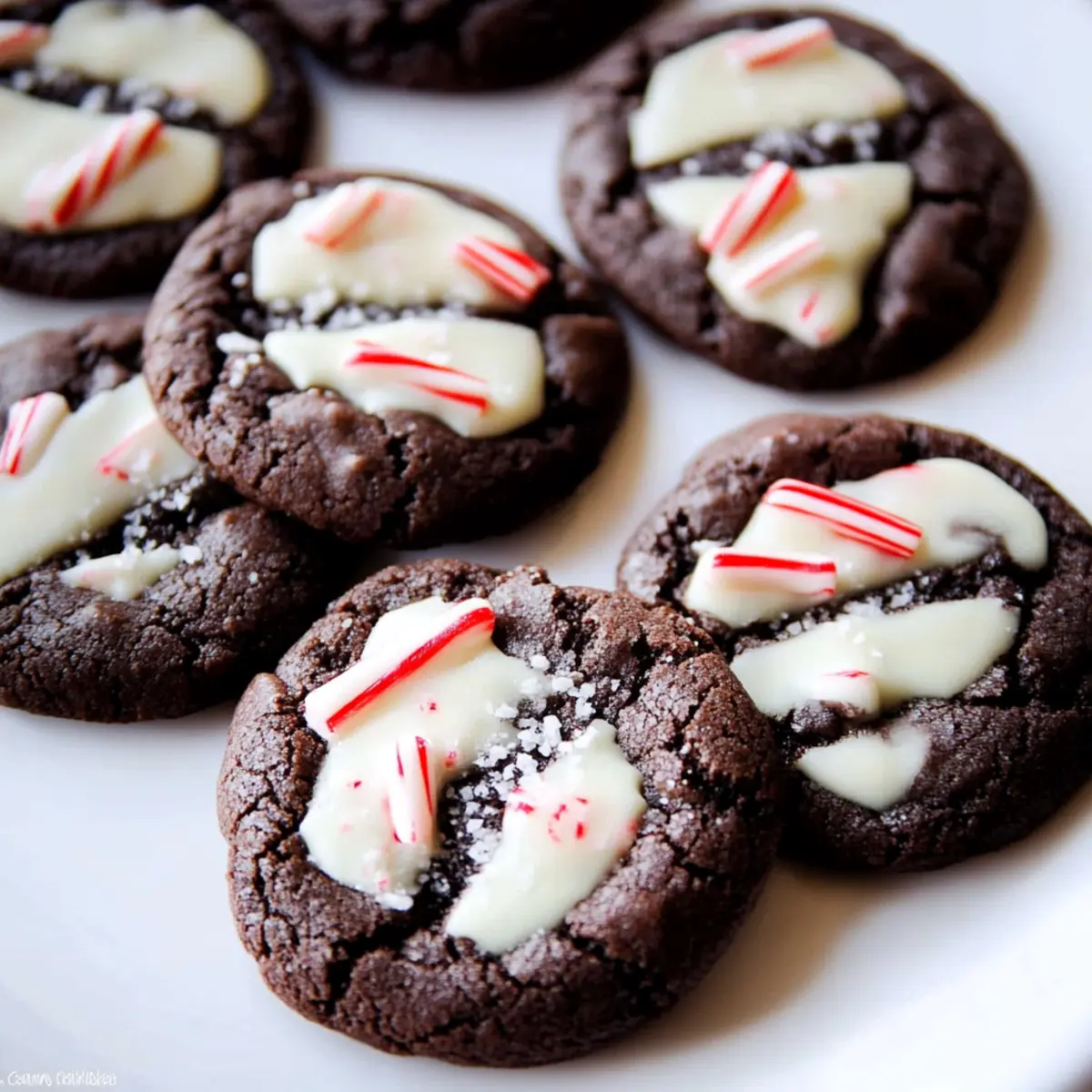 Peppermint Mocha Cookies