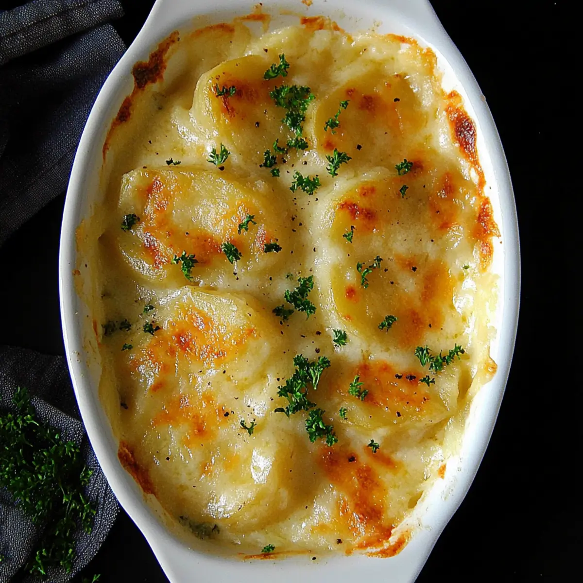 Ruth’s Chris-Inspired Potatoes au Gratin Recipe for Cheese Lovers