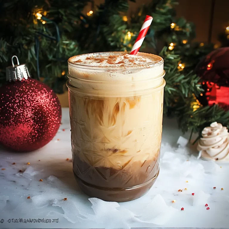 Christmas Iced Coffee
