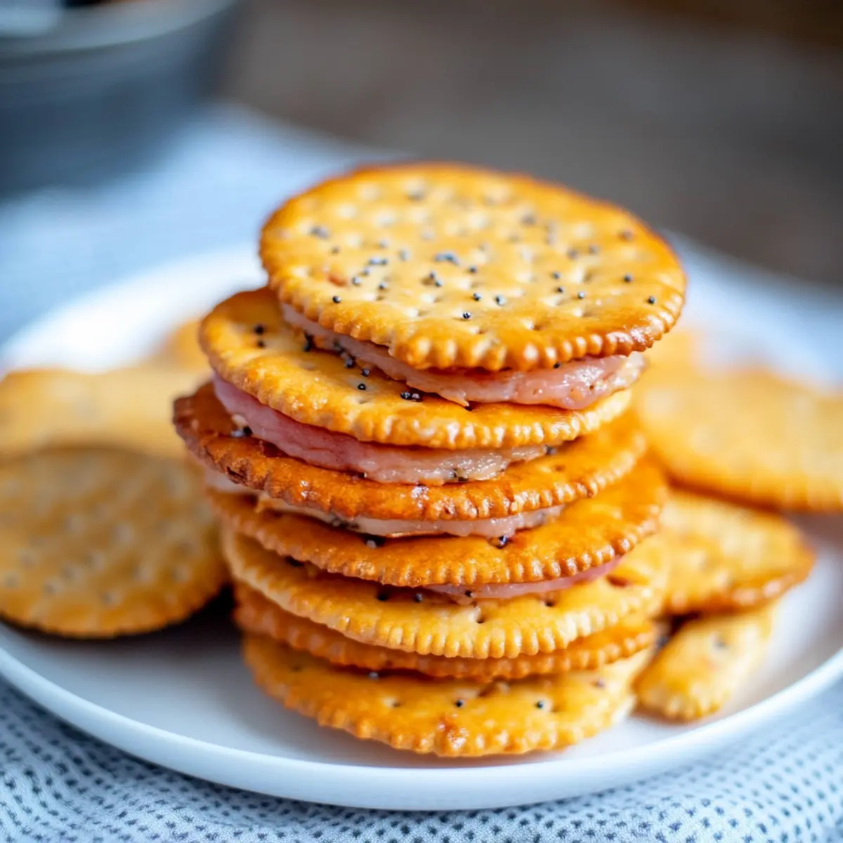 Irresistible Ritz Crackers Party Snacks: Easy Mini Sandwiches Recipe