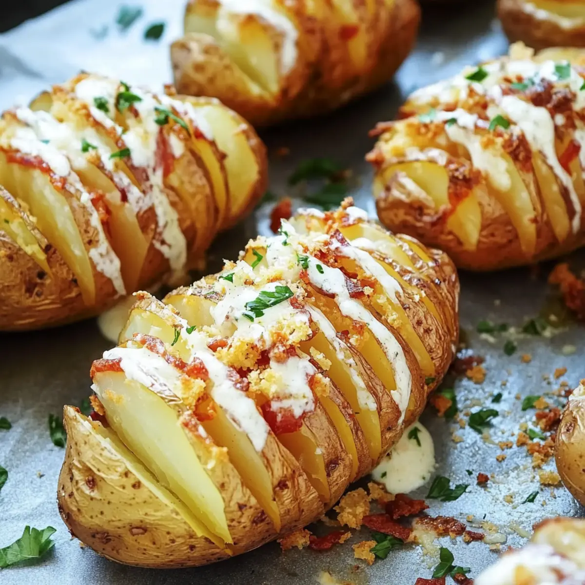 The BEST Loaded Hasselback Potatoes That Will Impress Everyone