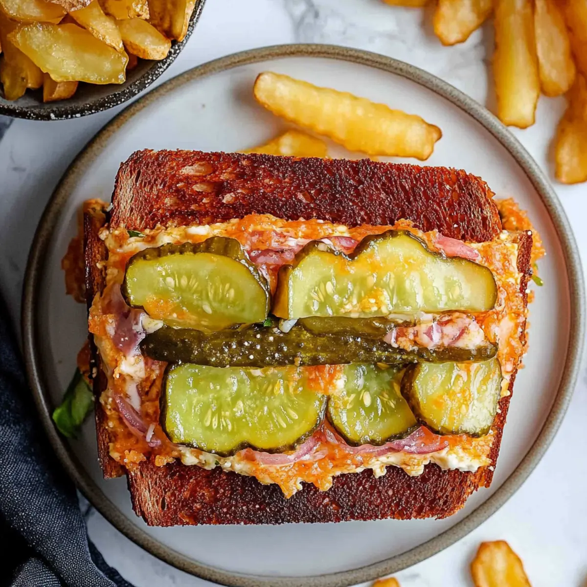 Viral Pickle Sandwich