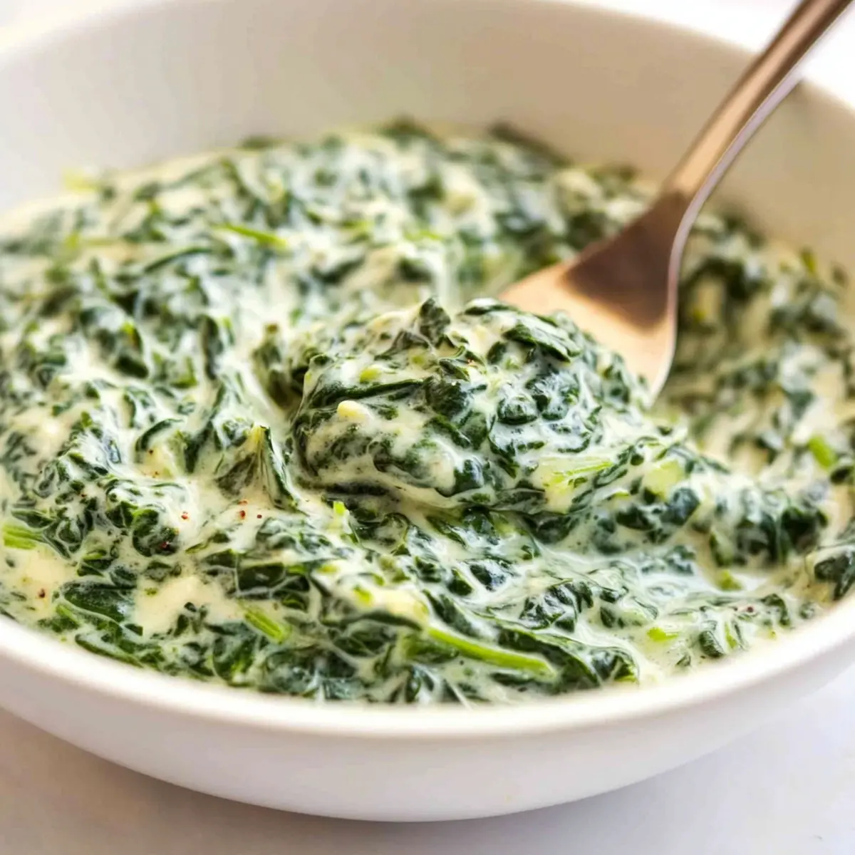 Ultimate Steakhouse-Style Creamed Spinach Recipe in 30 Minutes