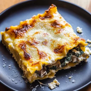 Mushroom & Spinach Lasagna Rolls