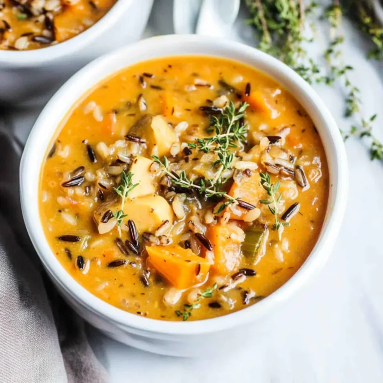 Pumpkin Wild Rice Soup
