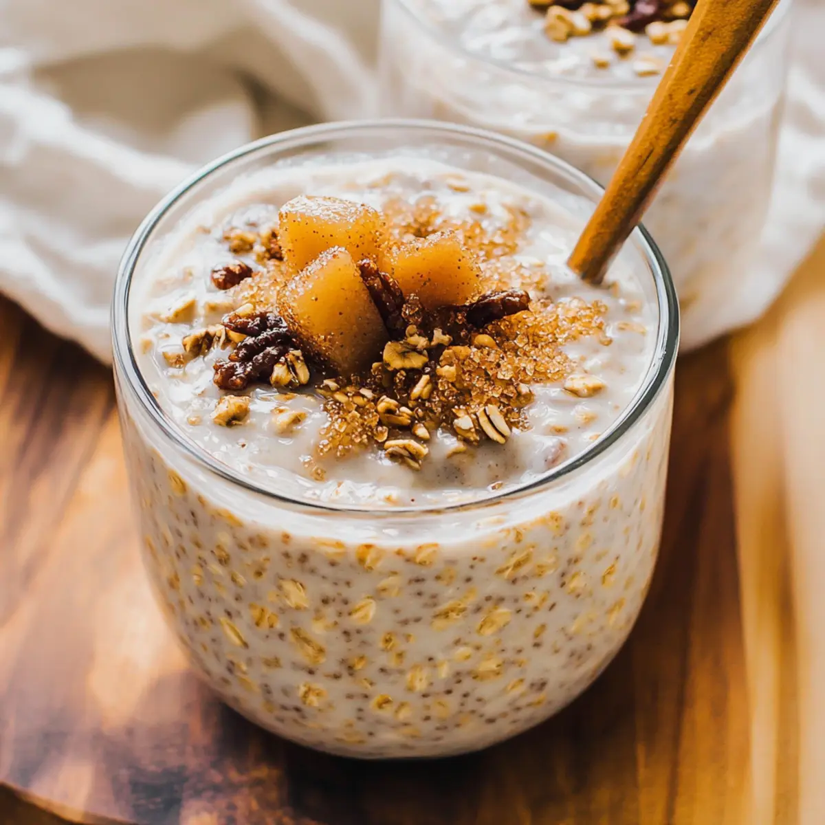 Maple Brown Sugar Overnight Oats