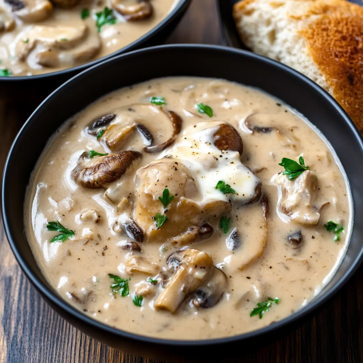 Deliciously Creamy Mushroom Soup Recipe with Simple Steps