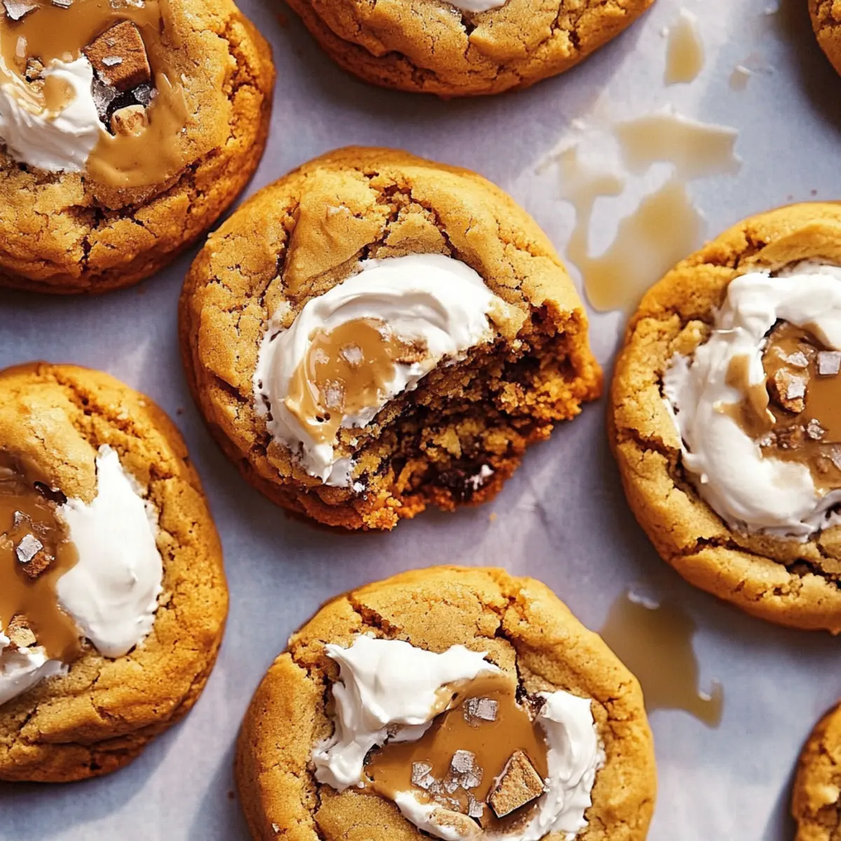 S'mores-Stuffed Cookies