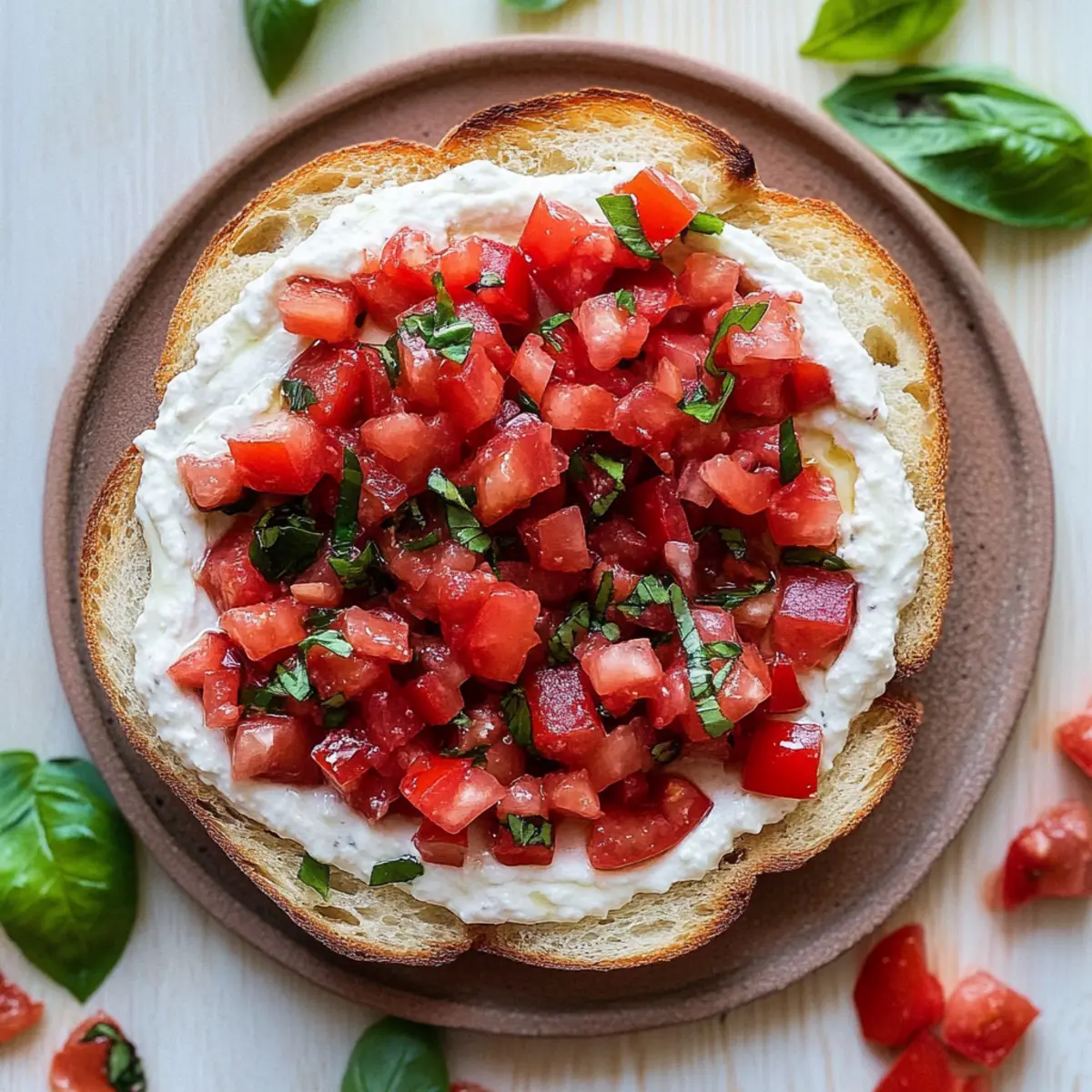 Whipped Ricotta Bruschetta Dip: Easy and Delicious Appetizer Recipe