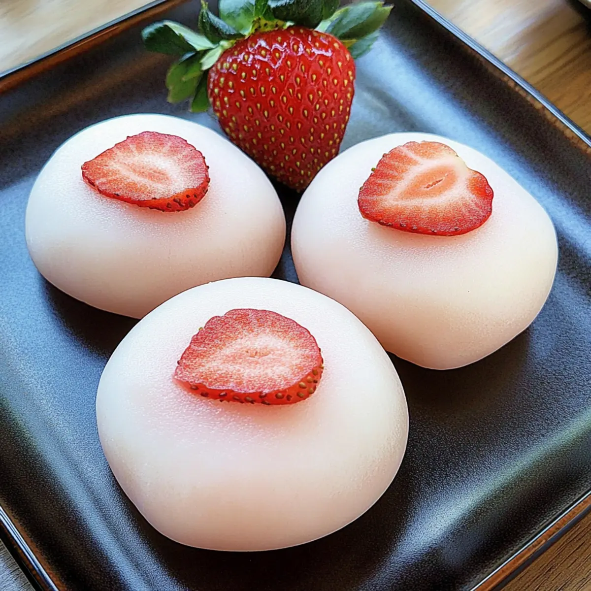 Delicious Strawberry Mochi Recipe