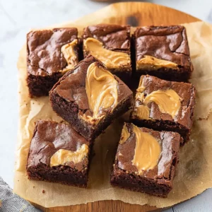 Peanut Butter Brownie Bars